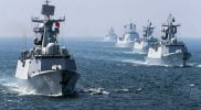 kapal perang di laut china selatan