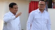 Edhy Prabowo bersama Prabowo Subianto